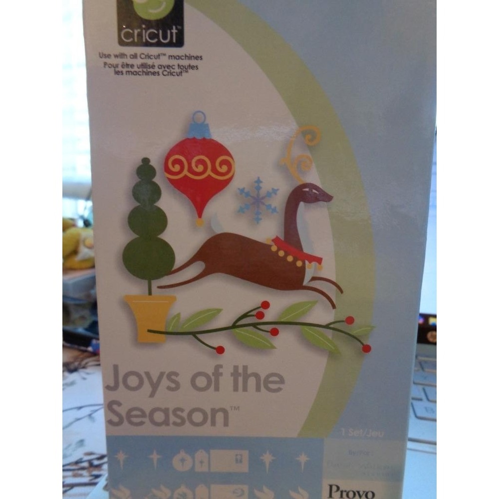 Cricut Die Cut Cartridge JOYS OF THE SEASON Scrapbooking